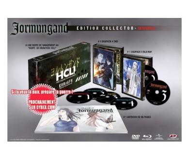 L’intégrale Jormungand officialisée en Blu-ray Disc chez Dybex