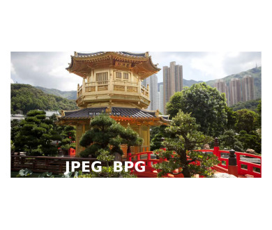 Zoom sur le format d’image BPG : Du HEVC pour compresser les images fixes !