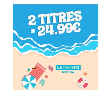 [Mercredi 18 Juin - 4K UHD Blu-ray] 2 titres achetés pour 24.99€