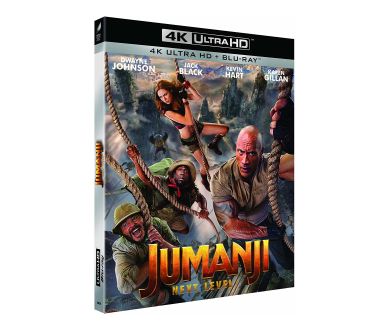 Report de la sortie Blu-ray et 4K UHD Blu-ray pour Jumanji : Next Level