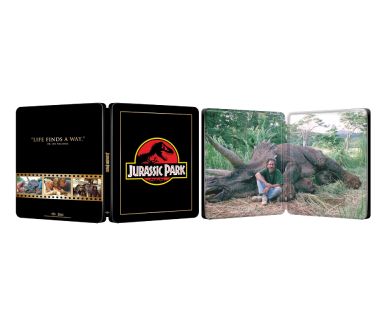 Jurassic Park (1993) de retour en Steelbook 4K Ultra HD Blu-ray le 3 juin prochain en France