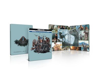 Précommande : La trilogie Jurassic World (2015-2022) elle-aussi de retour en Steelbook 4K (Dolby Vision et Atmos)