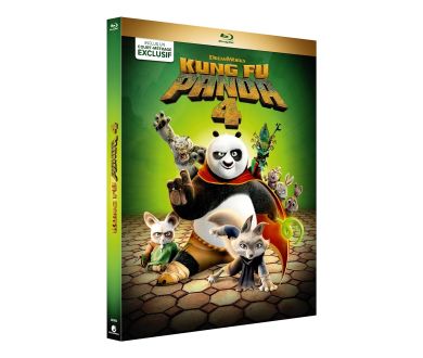 Kung Fu Panda 4 (2024) : Un unique Blu-ray (1080p) en France le 7 août