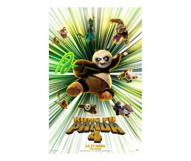Kung Fu Panda 4 (2024) : Premier film d'animation bénéficiant du HFR TrueCut Motion