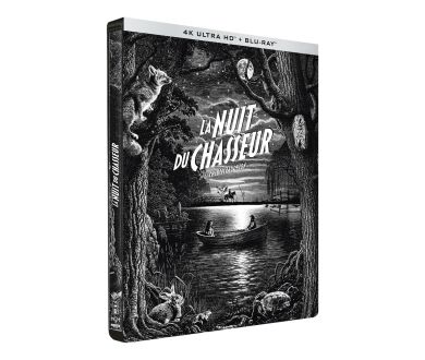 MAJ : La Nuit du Chasseur (1955) attendu le 14 novembre en Steelbook 4K UHD Blu-ray
