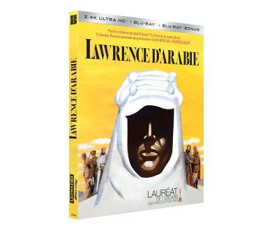 MAJ : Lawrence d'Arabie (1962) de retour en France le 18 février prochain en 4K Ultra HD Blu-ray