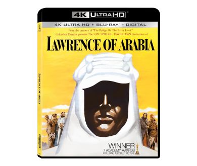MAJ : Lawrence d'Arabie (1962) de retour en France le 18 février prochain en 4K Ultra HD Blu-ray