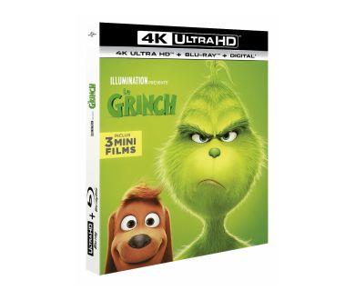 Le Grinch en 4K Ultra HD Blu-ray le 3 avril (avec VF Dolby Atmos)