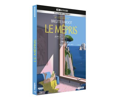 MAJ : Le Mépris (1963) fête ses 60 ans : Une édition 4K Ultra HD Blu-ray en France le 14 juin