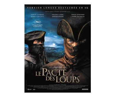 Le Pacte des Loups (2001) : Restauration 4K et de retour au cinéma en France le 10 juin