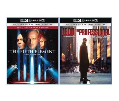 Léon et Le Cinquième Élément officialisés en 4K Ultra HD Blu-ray !