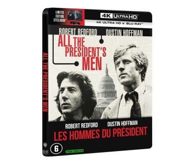 MAJ : Les Hommes du Président (1976) le 18 février en France en Steelbook 4K Ultra HD Blu-ray