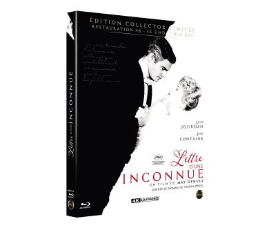 Lettre d'une inconnue (1948) le 2 novembre en 4K Ultra HD Blu-ray en France