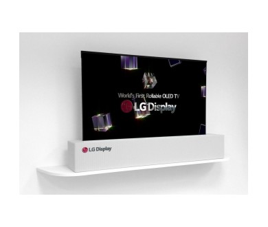 LG dévoile un premier téléviseur OLED 4K HDR totalement enroulable !