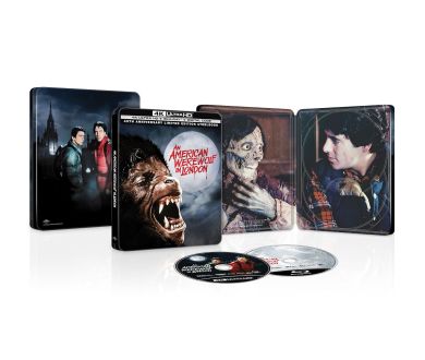 Le Loup-Garou de Londres (1981) de retour en Steelbook 4K Ultra HD en octobre pour ses 45 ans