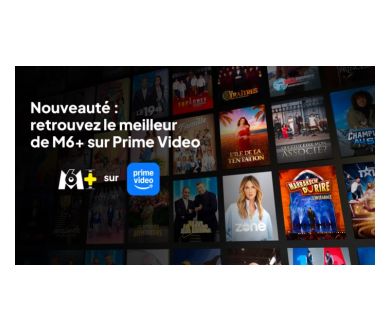 M6+ et ses chaînes live débarquent dans votre abonnement Amazon Prime