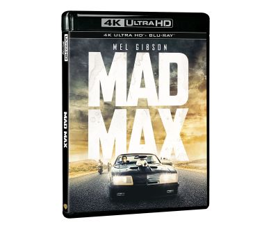 Les 3 premiers volets de la saga Mad Max aperçus en 4K Ultra HD Blu-ray (novembre)