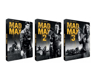 Les 3 Mad Max en Blu-ray Steelbook le 13 mai chez Warner