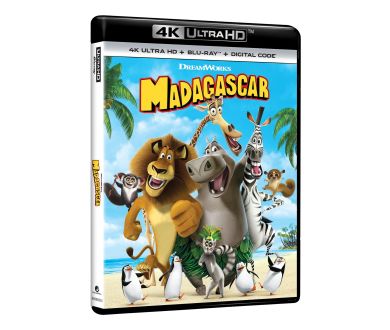 Madagascar (2005) en 4K Ultra HD Blu-ray pour ses 20 ans en juillet