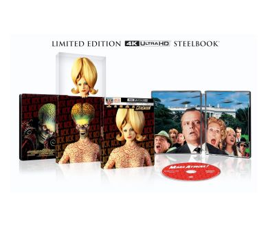 Mars Attacks ! (1996) de Tim Burton en précommande 4K Ultra HD Blu-ray pour ses 30 ans !
