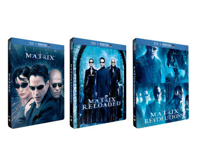 MAJ : Les trois Matrix en éditions limitées Blu-ray Steelbook !