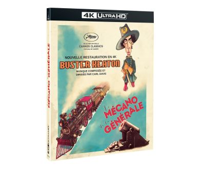 Le Mécano de la Générale (1926) de Buster Keaton le 21 janvier en France en 4K Ultra HD Blu-ray