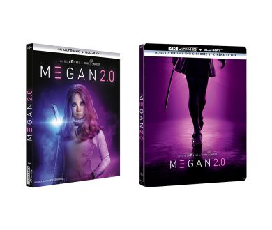 MAJ : M3GAN 2.0 (2025) en France le 5 novembre en 4K Ultra HD Blu-ray (simple et Steelbook)