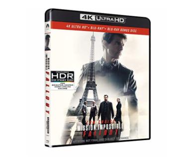 Mission : Impossible - Fallout : le 5 décembre au format 4K Ultra HD Blu-ray