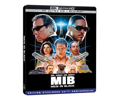 MAJ Préco : Men in Black (25ème anniversaire) en Steelbook 4K Ultra HD Blu-ray (Dolby Vision) le 20 juillet en France