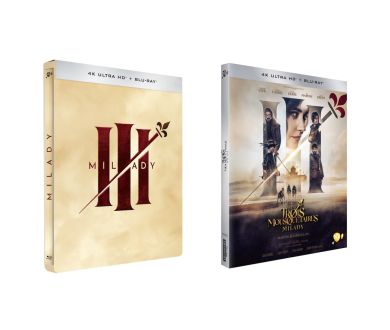 Les Trois Mousquetaires - Milady (2023) en Steelbook 4K UHD Blu-ray le 17 avril
