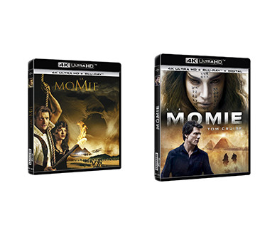 La Momie : Tests Blu-ray 4K des 2 films (1999 et 2017)