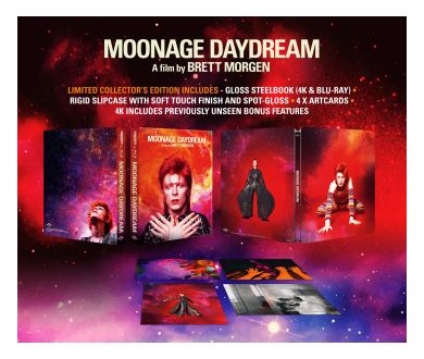 Moonage Daydream (2022) en Steelbook 4K Ultra HD Blu-ray dès le 13 décembre en France