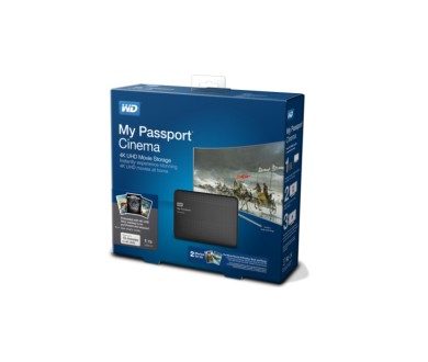 My Passport Cinema : Des films Ultra HD sur disques durs Western Digital