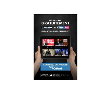 myCanal : Canal+ et Canalsat Panorama gratuits pendant un mois