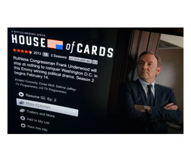 House of Cards débarque en France sur Netflix (et en Ultra HD)
