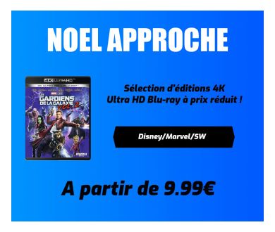 [Noel Approche] Editions 4K Ultra HD Blu-ray (Disney) à partir de 9.99€
