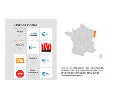 TV d'Orange : Une chaîne mosaïque pour les chaînes locales