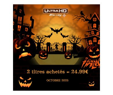 [1er Octobre - 4K UHD Blu-ray] 2 titres achetés pour 24.99€