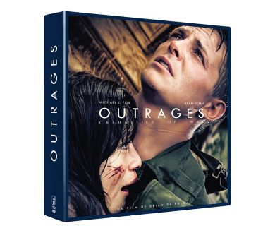 Outrages (1989, Casualties Of War) en coffret collector Blu-ray chez Wild Side