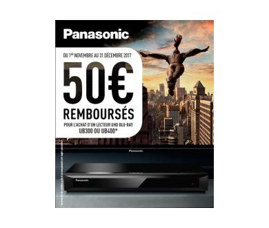 Panasonic jusqu'au 31 décembre : ODR sur les TV 4K et lecteurs Ultra HD Blu-ray
