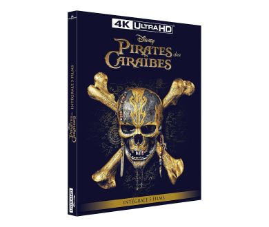 L'intégrale de la saga Pirates des Caraïbes (2003-2017) en 4K Ultra HD Blu-ray le 1er octobre