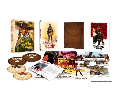 Pour une poignée de dollars (1964) le 9 septembre en France en Steelbook 4K Ultra HD Blu-ray et coffret collector