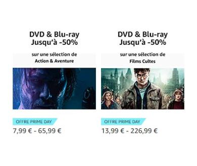 Prime Day 2018 : C'est parti pour 36 heures de bons plans Blu-ray et 4K !