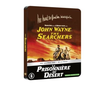 MAJ : La Prisonnière du Désert (1956) de John Ford le 29 juillet en Steelbook 4K Ultra HD Blu-ray en France