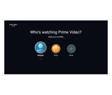 Amazon Prime Video : Introduction des profils d'utilisateurs