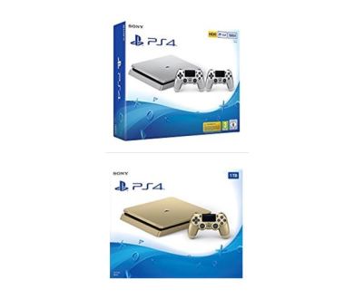 PS4 Slim 500Go édition limitée Argent et Or disponibles en précommande