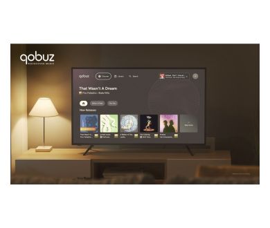 Qobuz lance son application native officielle pour Android TV
