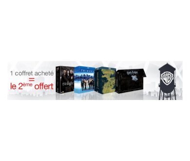 1 coffret Blu-ray acheté = le 2ème offert du 7 au 9 novembre