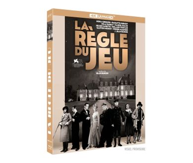 La Règle du Jeu (1939) de Jean Renoir en 4K Ultra HD Blu-ray le 17 août en France