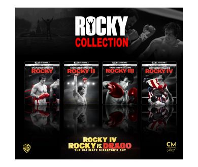 MAJ : Rocky 1 à 4 en 4K Ultra HD Blu-ray courant 2023 chez Warner